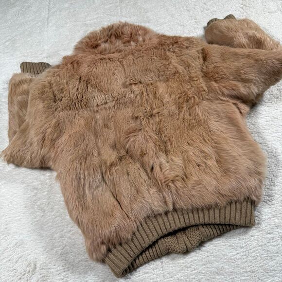 Vintage 70s Ashleigh’s Furworks Rabbit Youth Genuine Zip Up Jacket - Picture 5 of 10